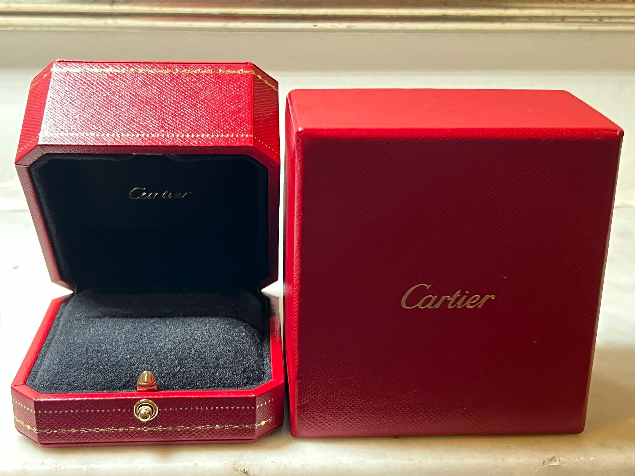 Cartier 18ct Yellow Gold Love Wedding Band 3.19g For Sale 7
