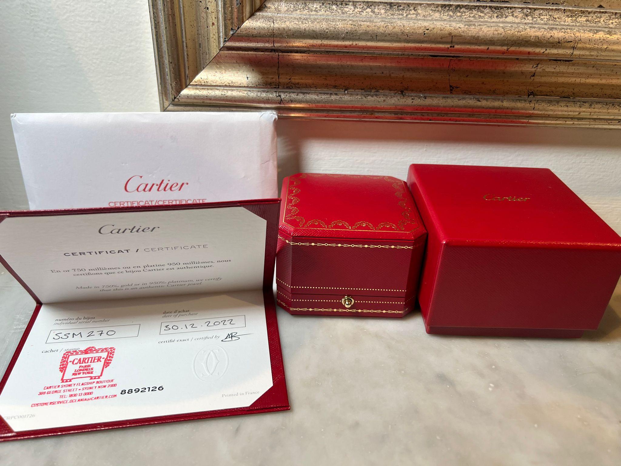 Cartier 18ct Gelbgold Liebe Hochzeit Band 7g im Angebot 3