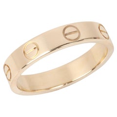 Used Cartier 18ct Yellow Gold Love Wedding Band Ring