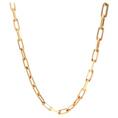 Cartier 18ct Yellow Gold Santos de Cartier Necklace 23g