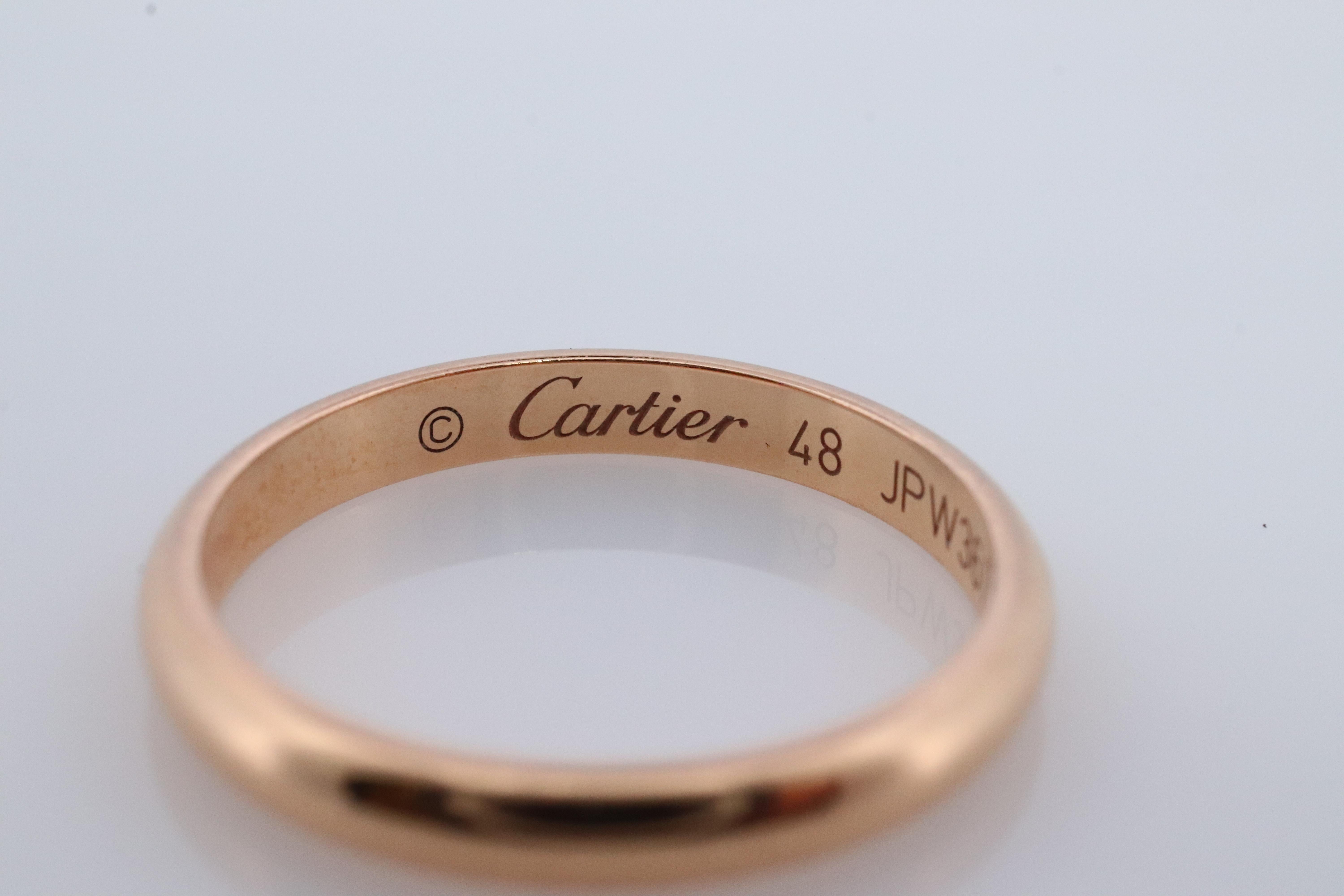 Correa Cartier 18k de 2,5 mm.

Oro amarillo Cartier auténtico.
Estado: Excelente

Detalles:
2,0 gramos en total

Talla 5 ó 48