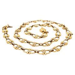 Cartier 18K Bicolour Gold Equestrian Theme Necklace, 1970s