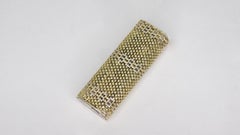 Cartier 18K Gold Basket Weave Lighter