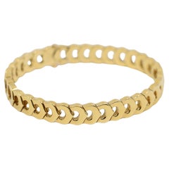 Cartier 18K Gold "C De Cartier" Link Bracelet