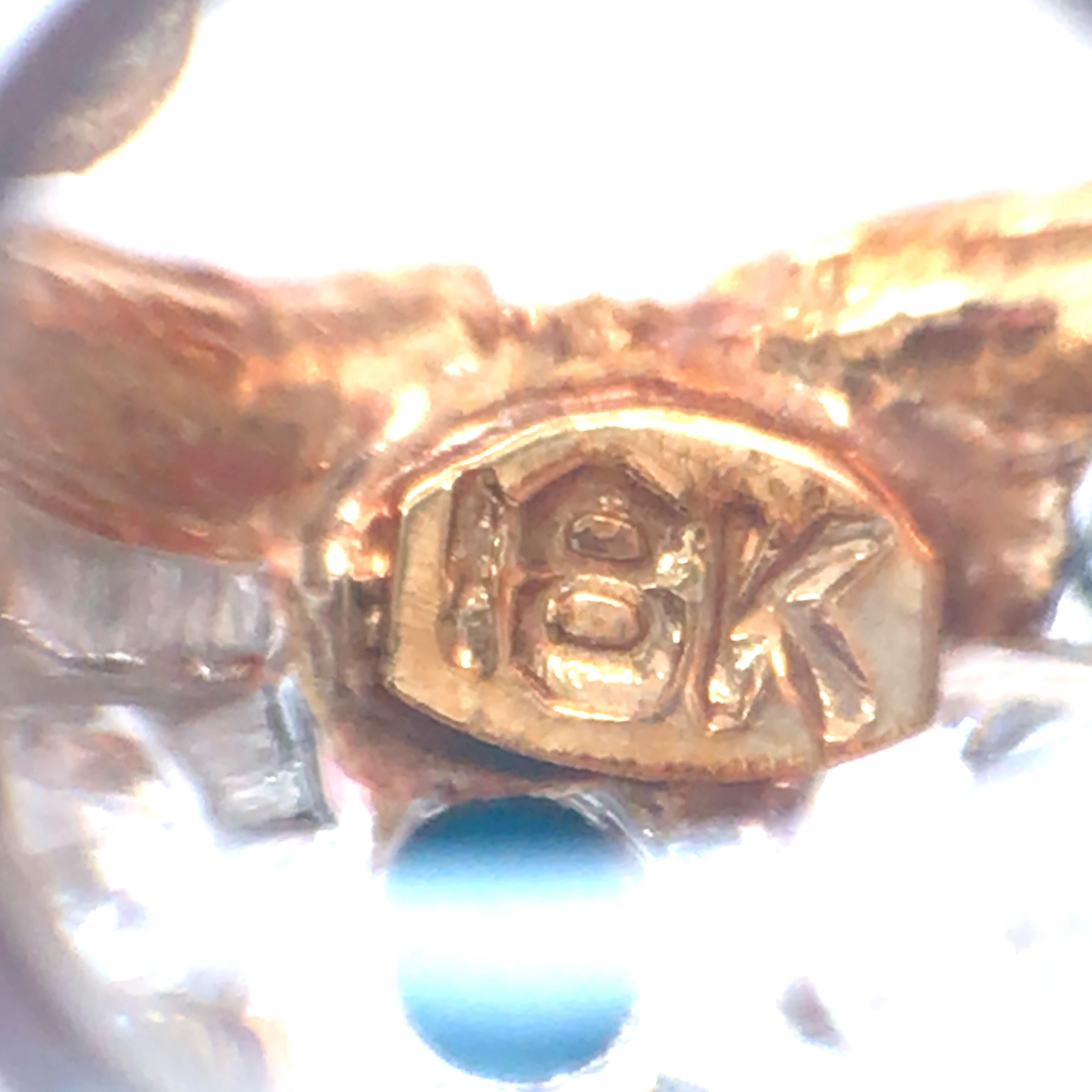 Cartier, 18K Gold Koralle Edelstein Diamant Seepferdchen Brosche im Angebot 1