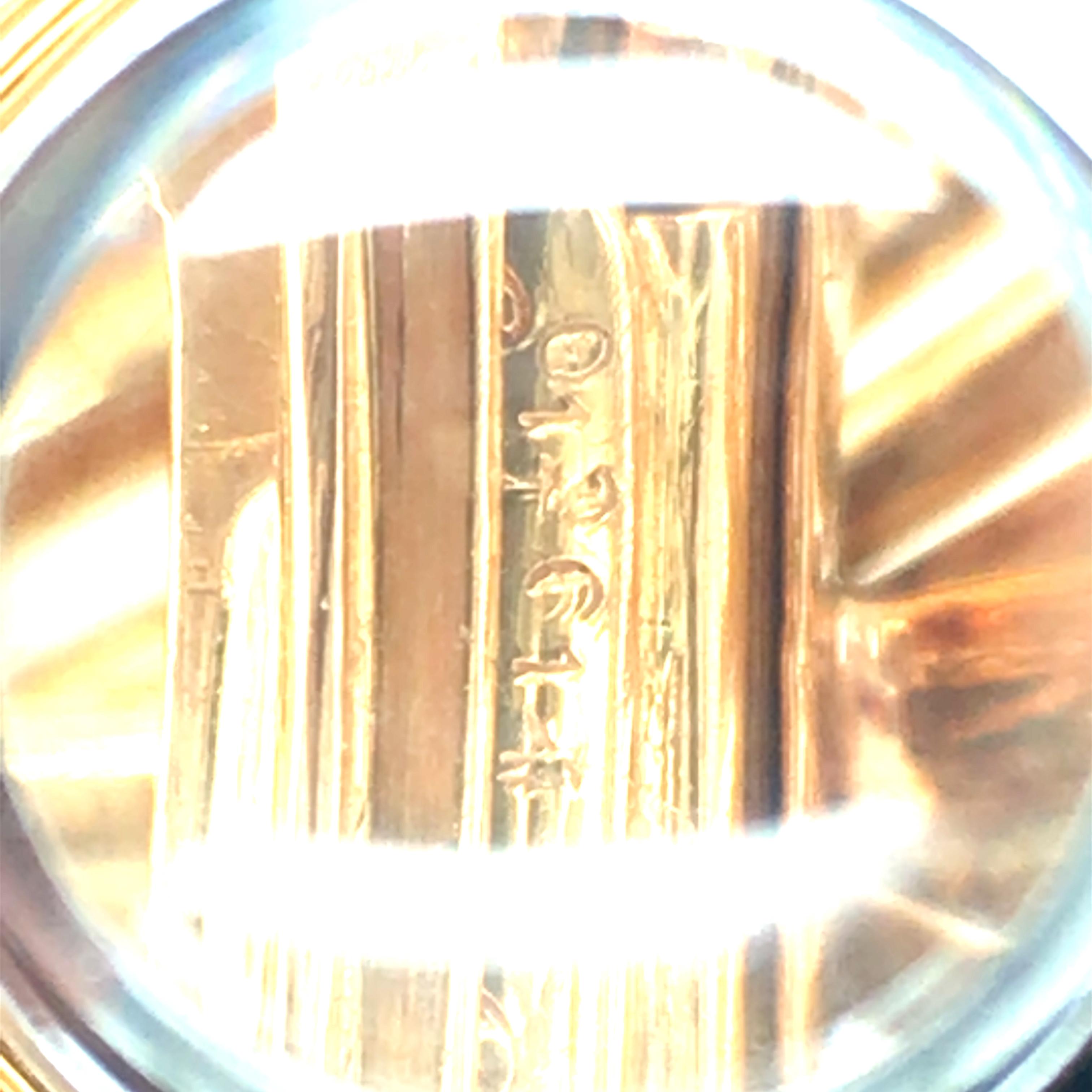 Women's or Men's Cartier, 18K Gold Diamond Brooch For Sale