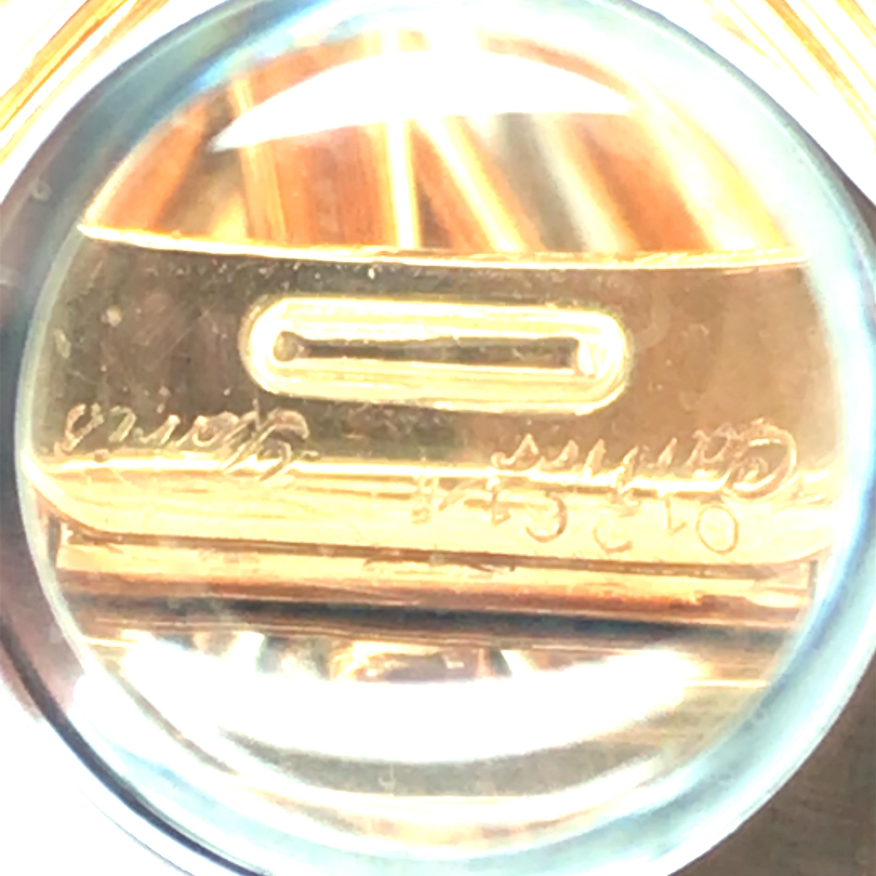 Cartier, 18K Gold Diamond Brooch For Sale 1
