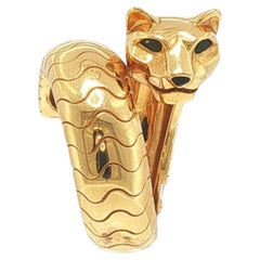 Cartier 18K Gold Lakarda Wrap Panthere Ring