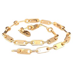 Cartier 18K Gold Link Bracelet, 1960s