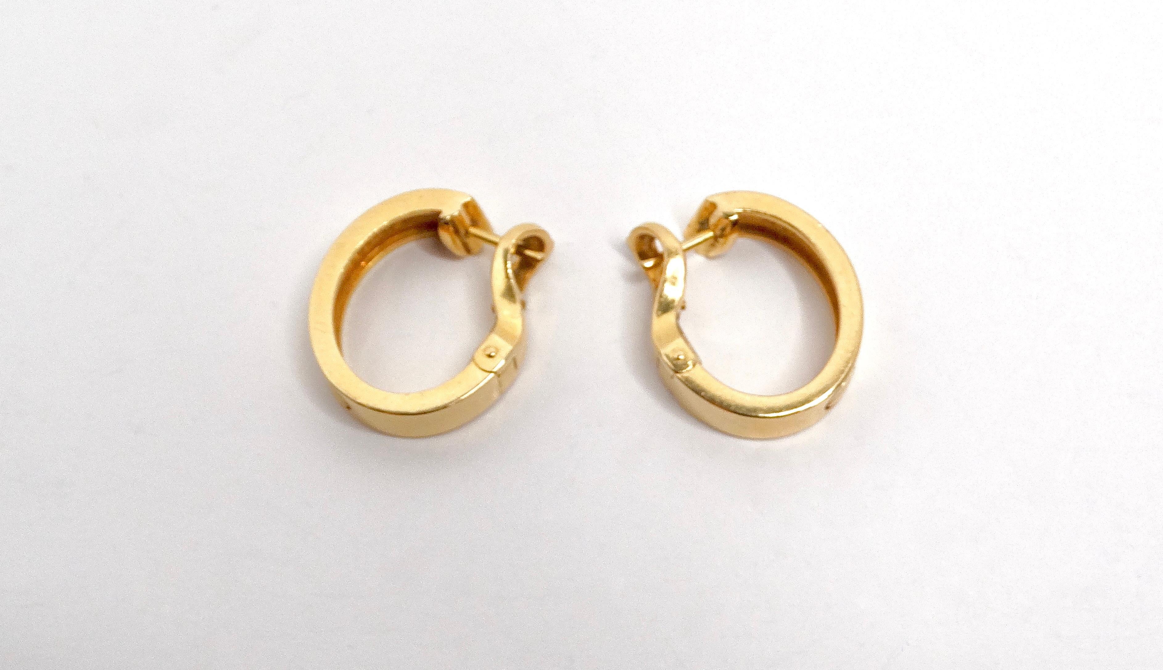 Cartier 18k Gold Love Earrings 6