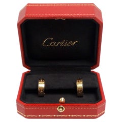 Cartier 18 Karat Gold Love-Ohrringe