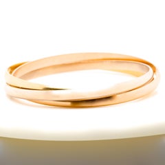 Cartier 18 Karat Gold Trinity Bracelet