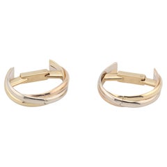 Cartier 18k Gold Trinity Wrap-Around Cufflinks Cartier 18k Gold Trinity Wrap-Around Cufflinks