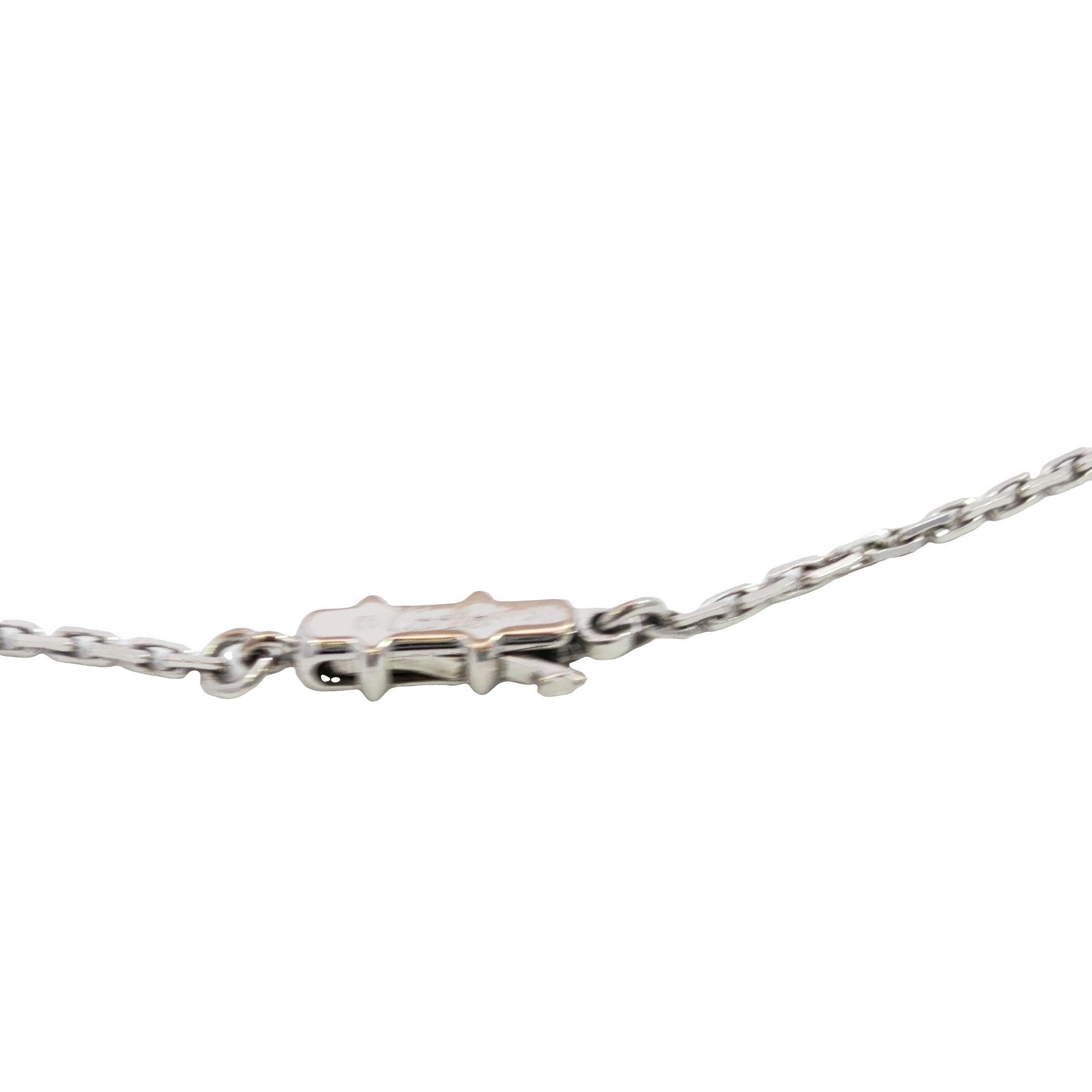 Cartier Collana Love in oro bianco 18 carati Motivo a vite 15