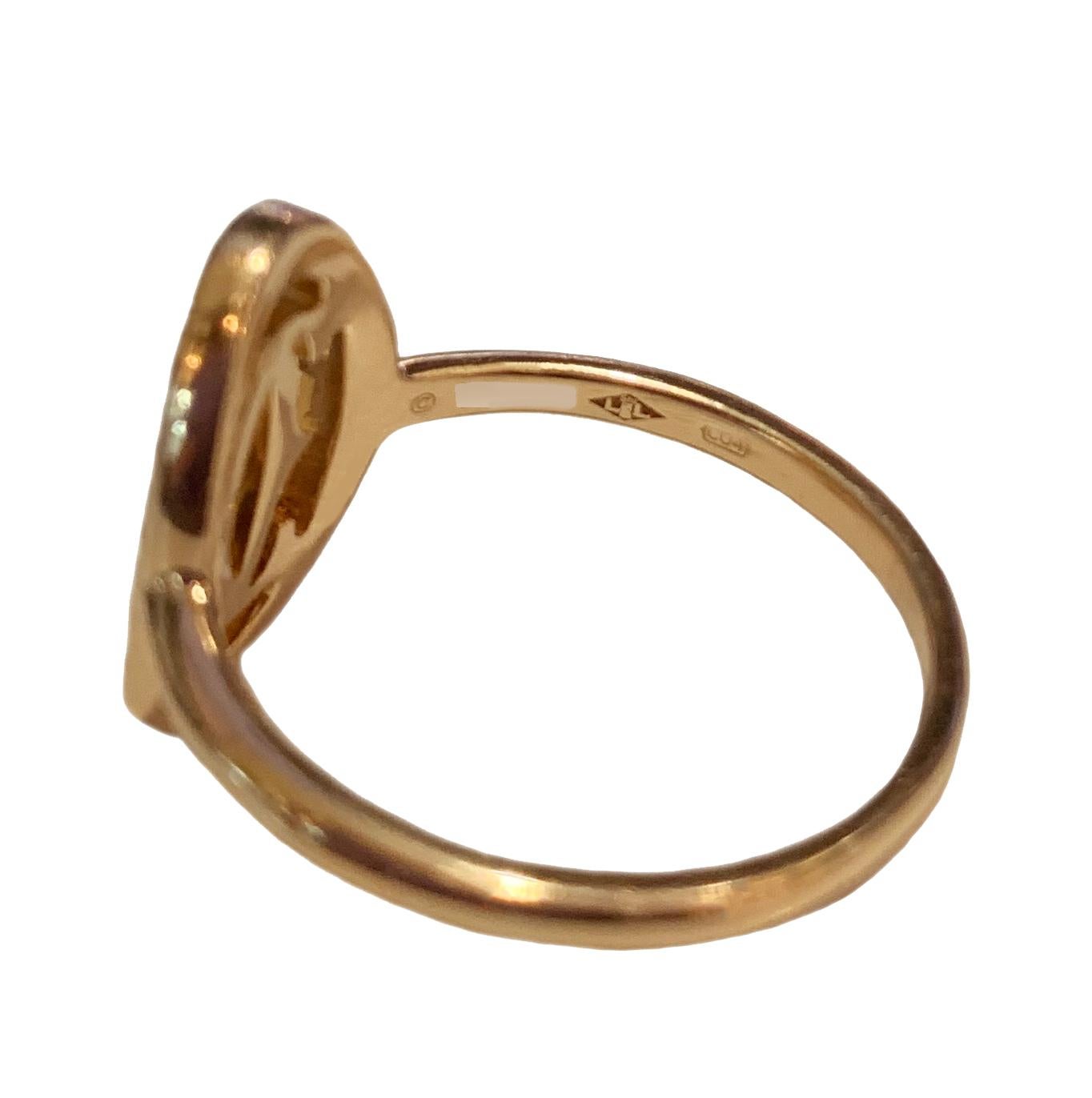 cartier logo ring