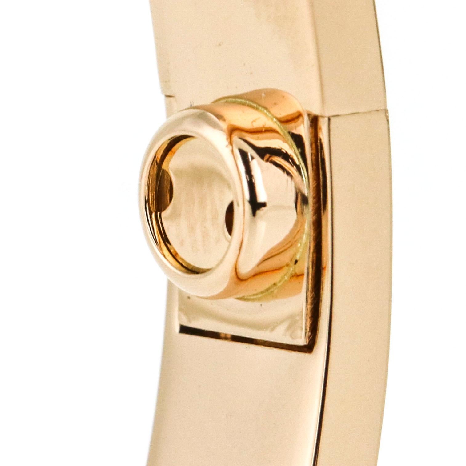 Cartier 18 Karat Pink Gold Love Bracelet For Sale 3