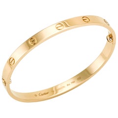 Cartier 18 Karat Pink Gold Love Bracelet