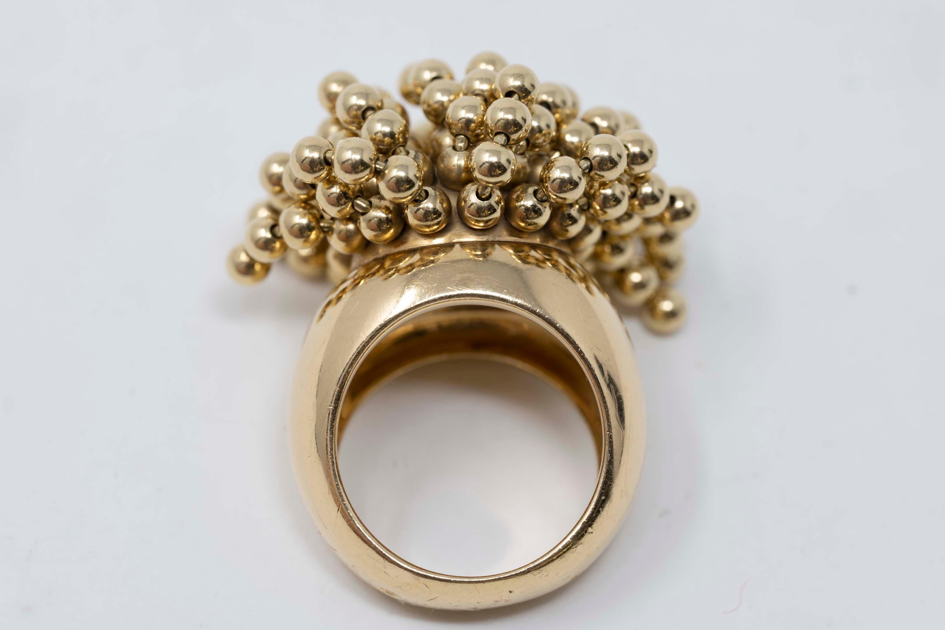 Modern Cartier 18k Ring Collection Paris Nouvelle Vague