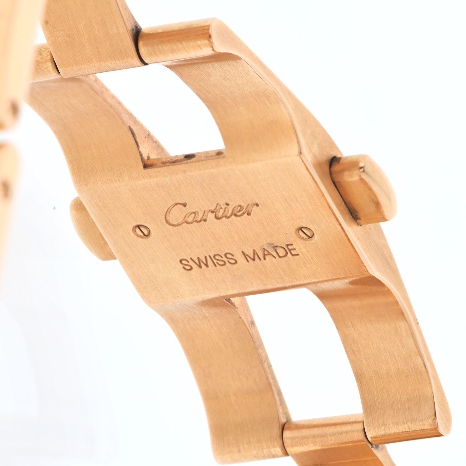 Women's Cartier 18K Rose Gold Ballon Bleu Chrono W6920010 Watch