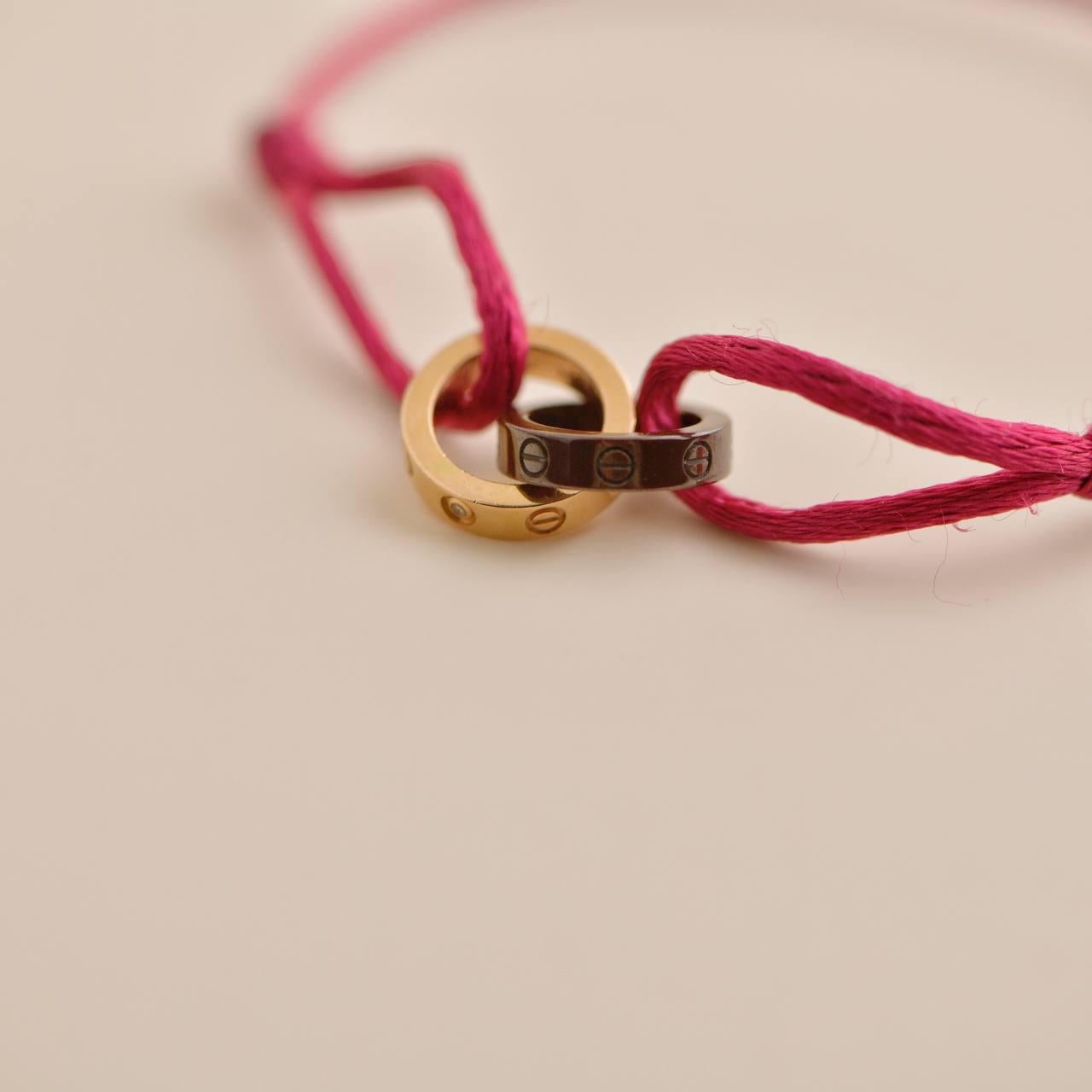 cartier red string bracelet