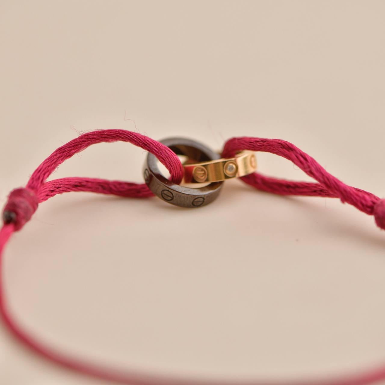 cartier red bracelet