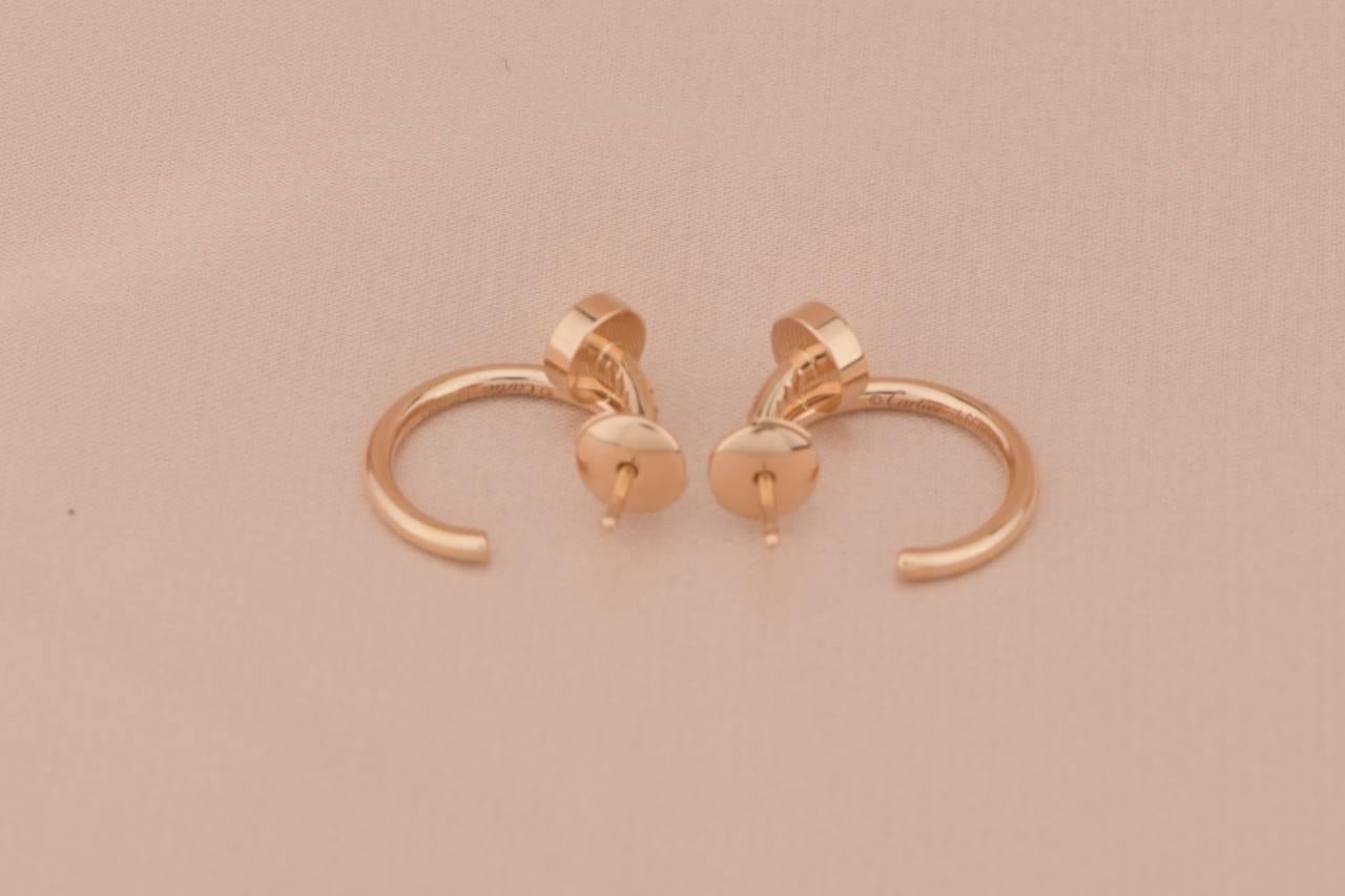 cartier gold hoops