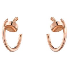 Boucles d'oreilles Juste Un Clou en or rose 18k de Cartier