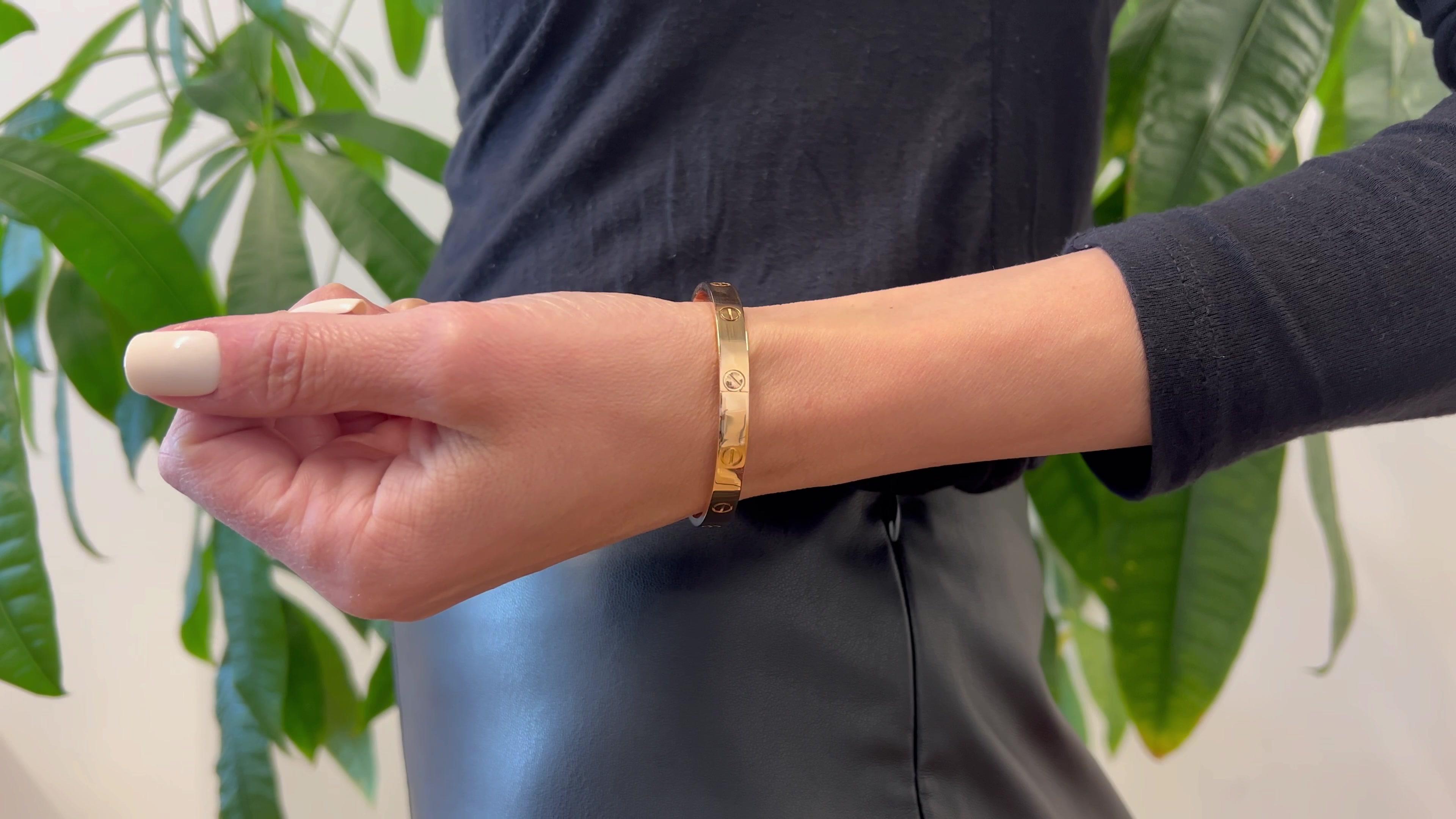 rose gold cartier bracelet men
