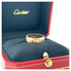 Cartier 18K Rose Gold Love Ring