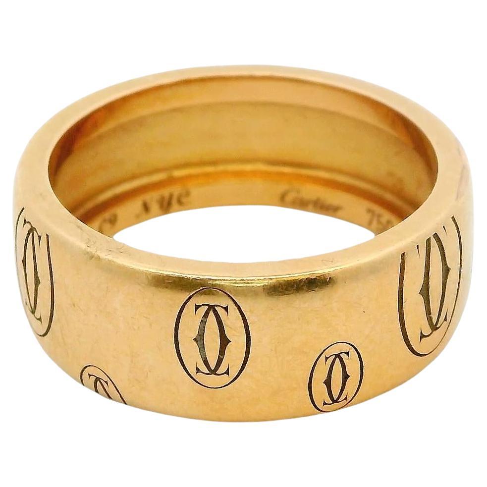 Cartier 18K Rose Gold Ring Size 57