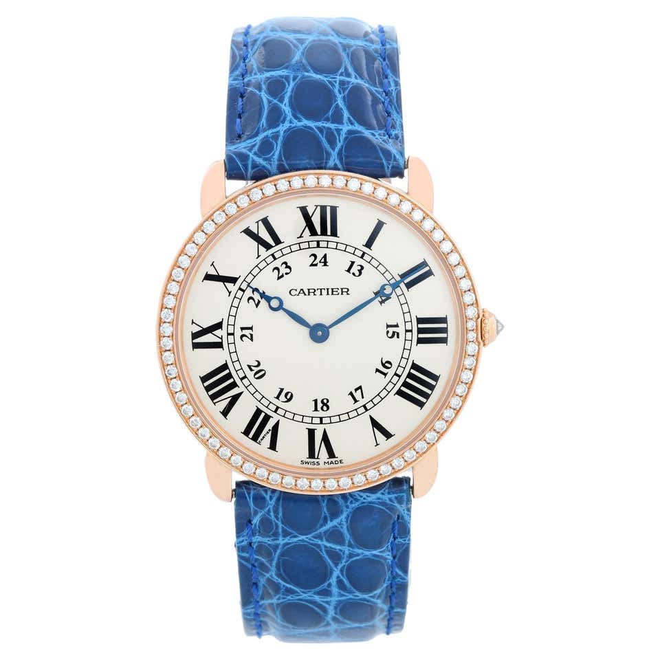 Chanel La Ronde 18 Karat White Gold Diamond Watch For Sale at 1stDibs ...