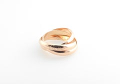 Cartier 18 Karat Rose Gold Trinity Band / 8 with Box