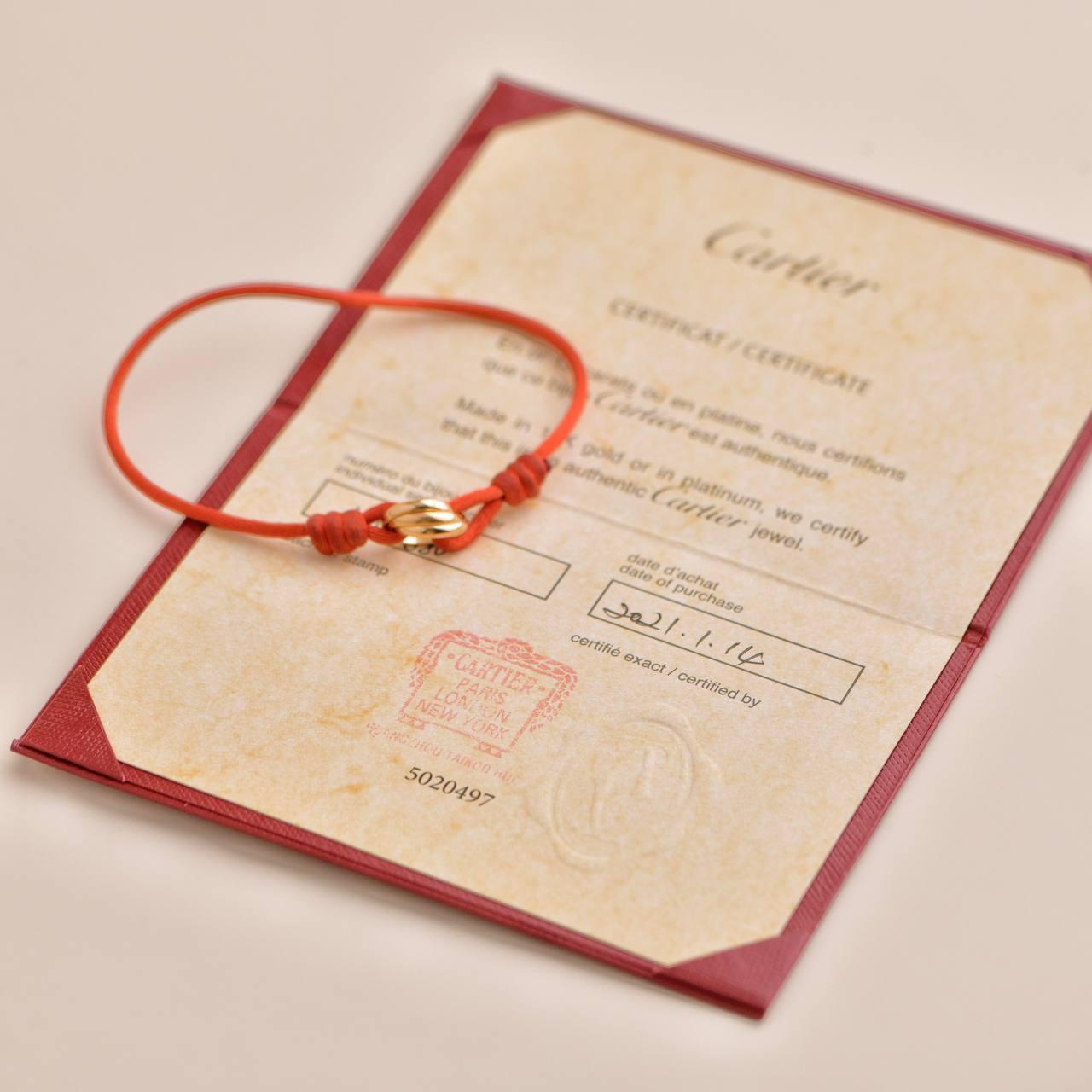 cartier cord bracelet