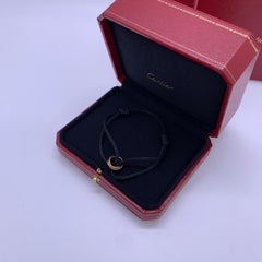 Cartier 18K Dreifarbiges Gold Trinity Cord Armband