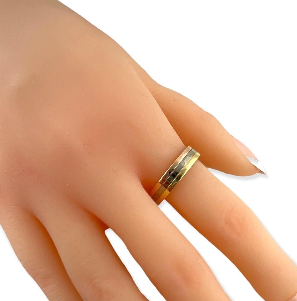 womens tri color gold wedding bands