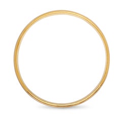 Cartier 18 Karat Tri Color Yellow White Rose Gold Thin Bangle Bracelet