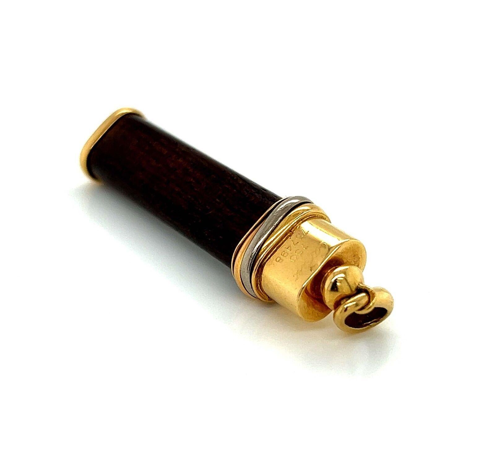cartier touch wood pendant