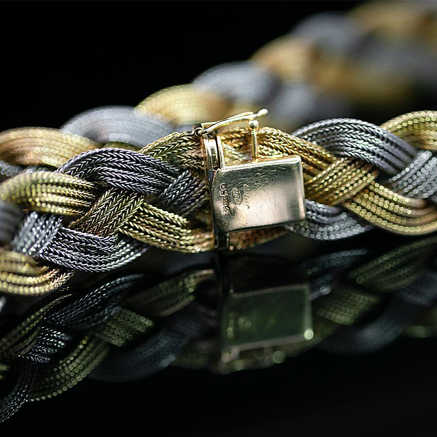 da uomo o donna Collana bicolore Cartier 18k con marchio 1967 in vendita