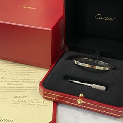 Cartier Bracelet God Love SM blanc 18 carats