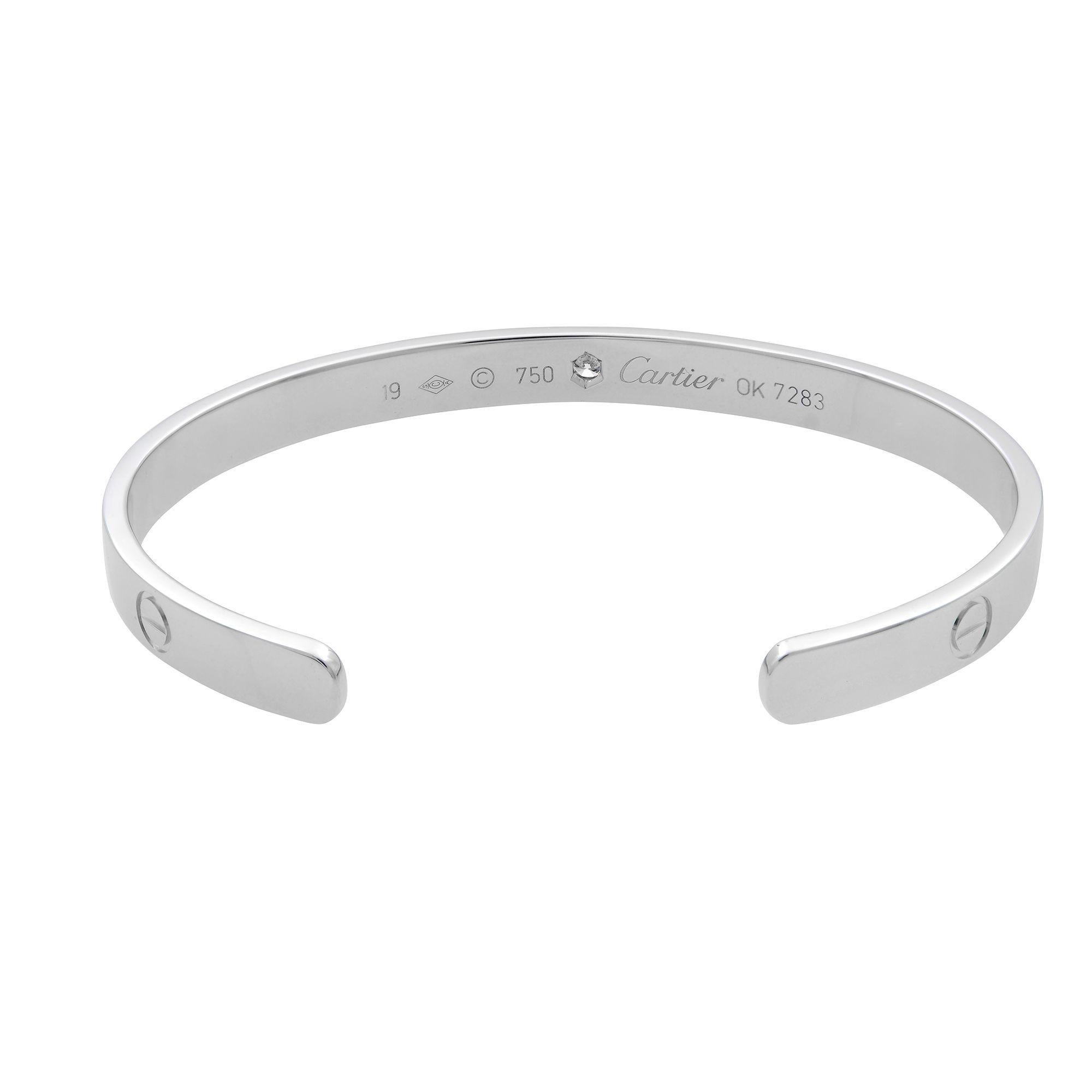 cartier bracelet one diamond
