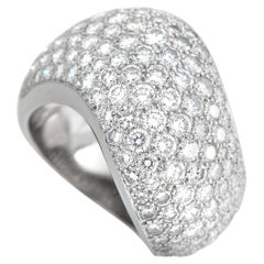 Cartier 18K White Gold 5.50 Ct Diamond Ring