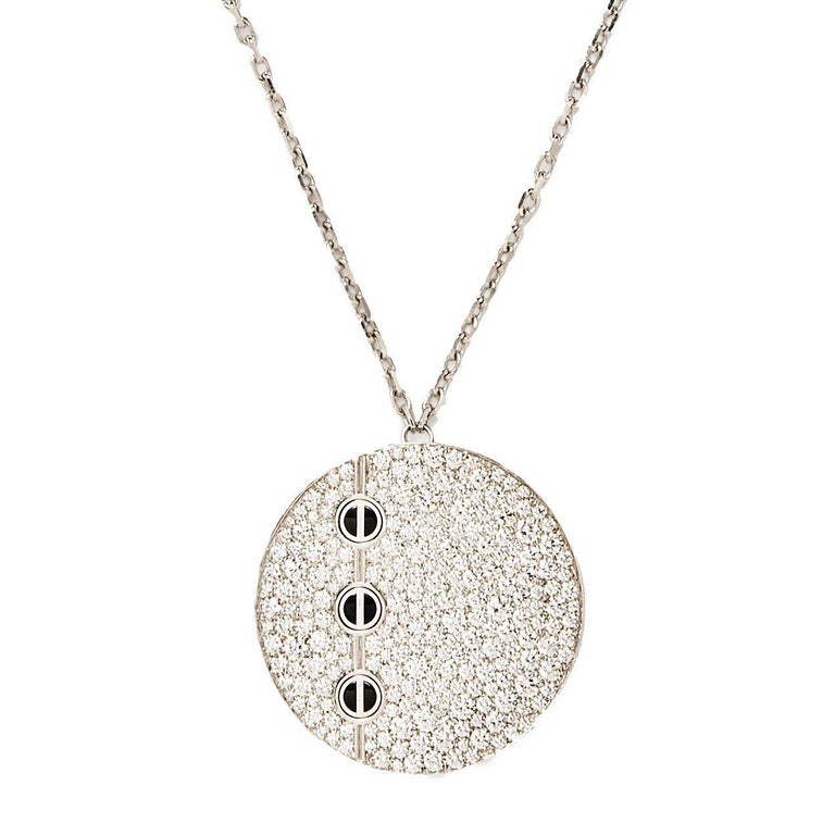 cartier necklace love white gold