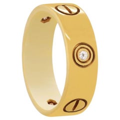 Cartier 18K Weißgold Diamantring