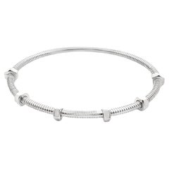 Cartier Bracelet Ecrou De Cartier en or blanc 18k, taille 19