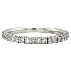 Cartier 18K White Gold Eternity Band