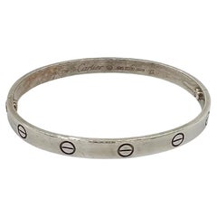 Bracelet Love en or blanc 18k de Cartier