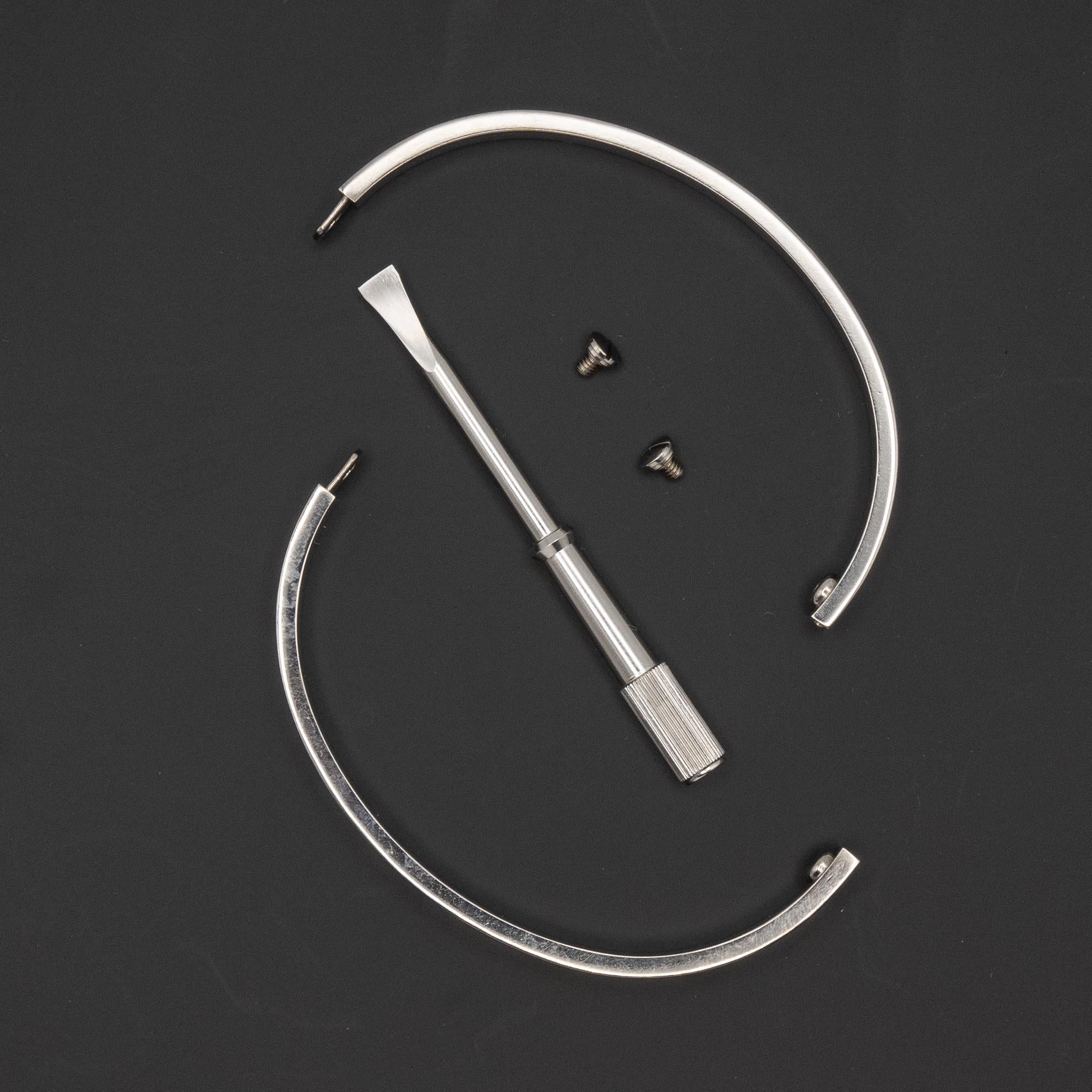 Cartier 18K White Gold Love Bangle Bracelet – With Certificate & Sales Receipt For Sale 5