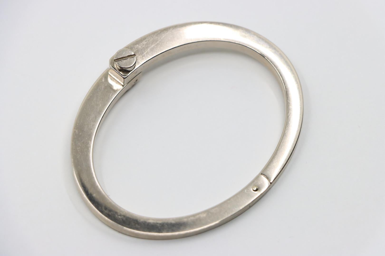 Cartier 18K White Gold  Menotte Bracelet 3