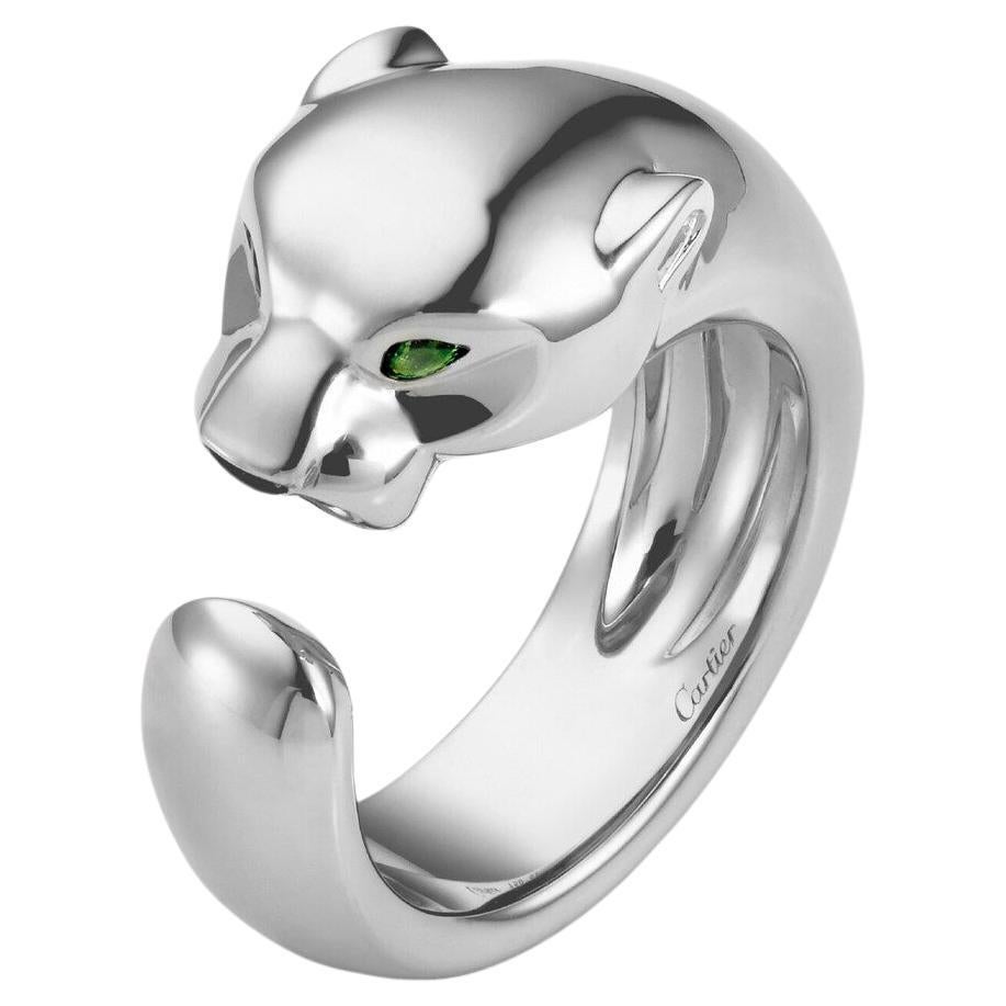 Cartier 18K White Gold Panthère For Sale at 1stDibs | cartier panther ...