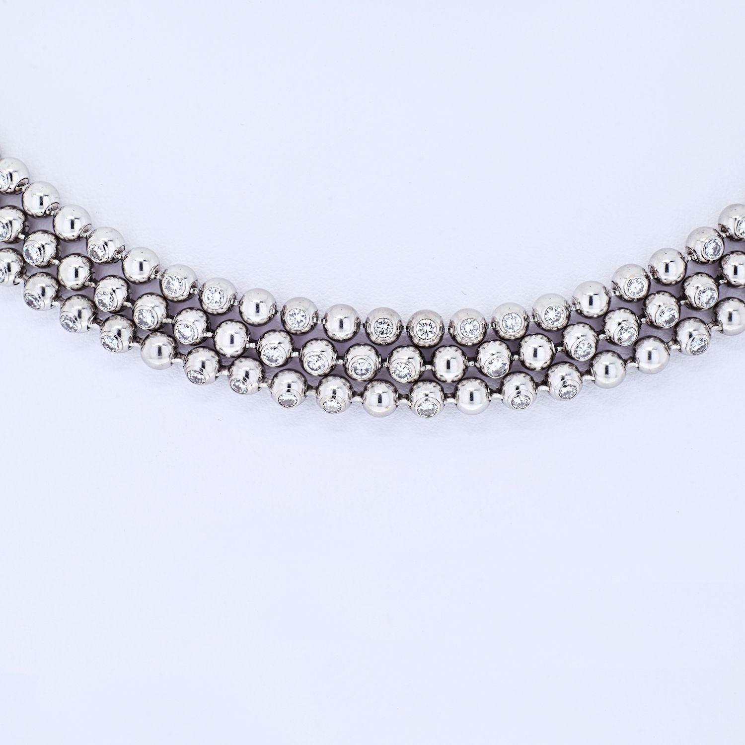 cartier perles de diamants necklace